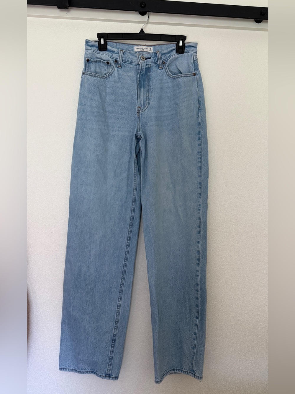 Abercrombie & Fitch Light Blue Straight Jeans